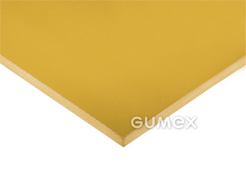 Skloepoxidová doska SKLOTEXTIT G10, hrúbka 3mm, 1050x2050mm, Hgw 2372, epoxidová živica so sklenenou tkaninou, +130°C, okrová